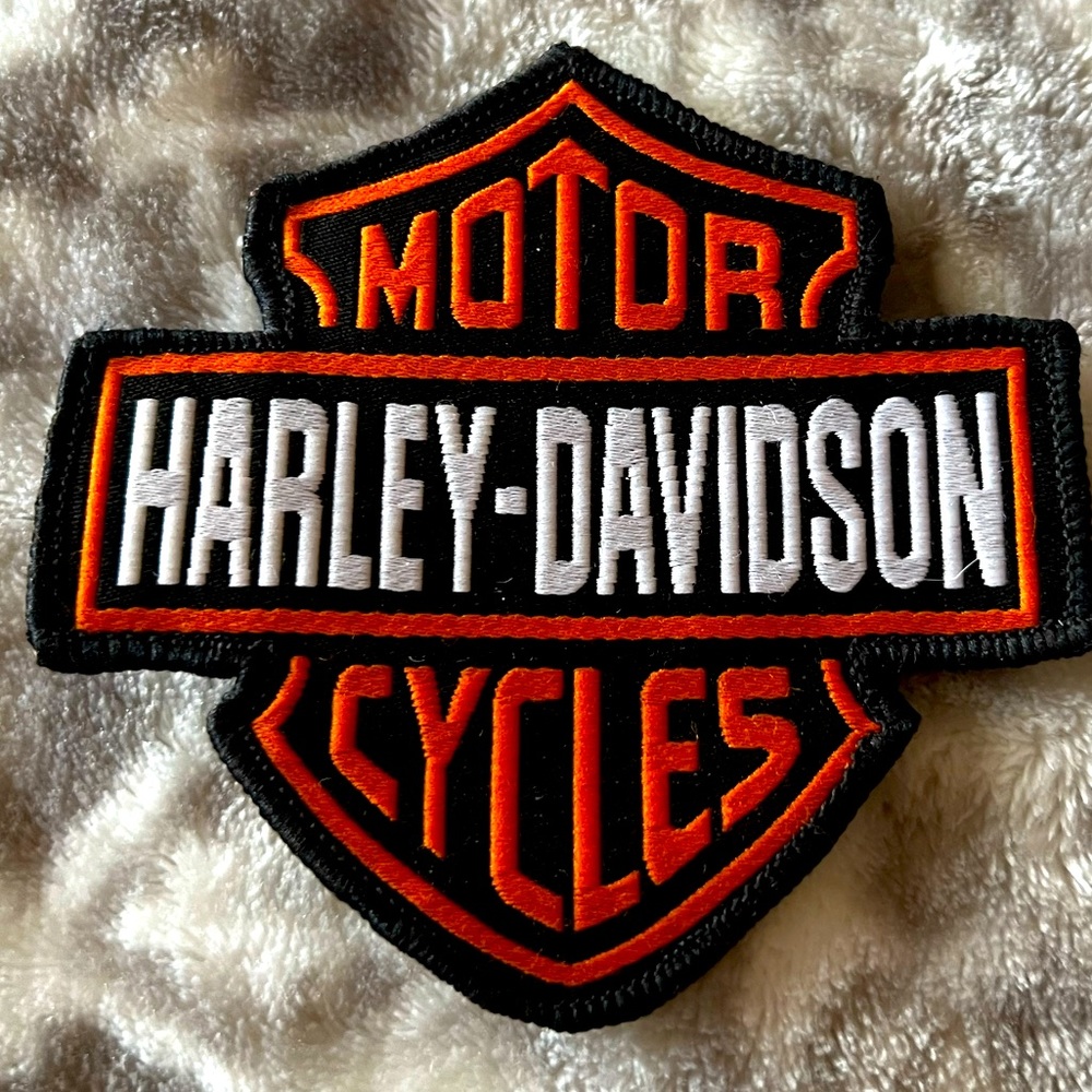 Harley Davidson embroidered patch